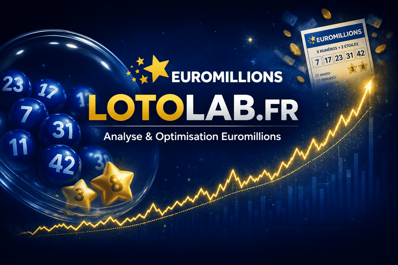 Pronostic EuroMillions, statistiques et système réduit LotoLab